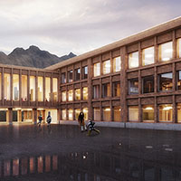  Bildungszentrum Grevas in St. Moritz, Liechti Graf Zumsteg Architekten 3. Rang 2019