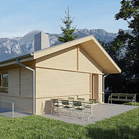 Naturfreundehaus Diemtigtal, BRechbühl - INformatik + ARchitektur