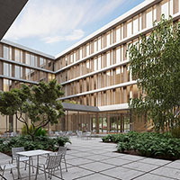 Visualisierungen Wettbewerb Polizeizentrum Bern, Liechti Graf Zumsteg Architekten 2018