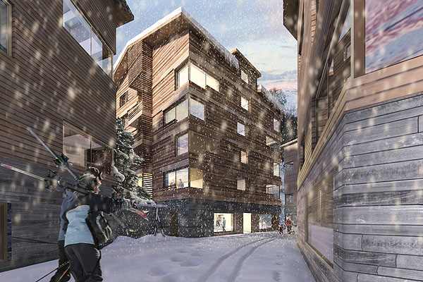 Andermatt Resort  -  Soliman-Zurkirchen Architekten, Zürich 2008