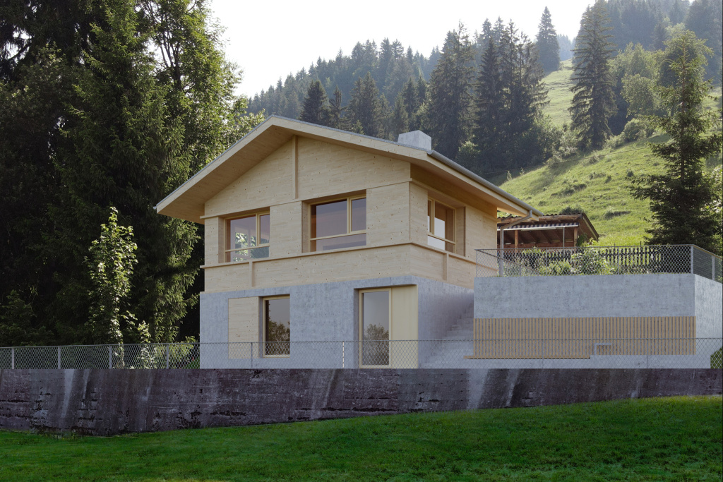 Naturfreundehaus Diemtigtal, BRechbühl - INformatik + ARchitektur