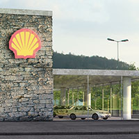 Visualisierung Neubau Migros Markt und Shell-Tankstelle in Eglisau
Harder Haas Partner AG, Eglisau 2010