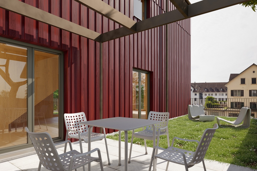 Visualisierungen Neubau Einfamilienhaus Ziegelhof, Beat Ernst Architekten 2018