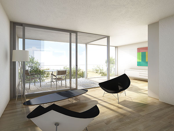 Visualisierung Happy Betten Areal, Gossau