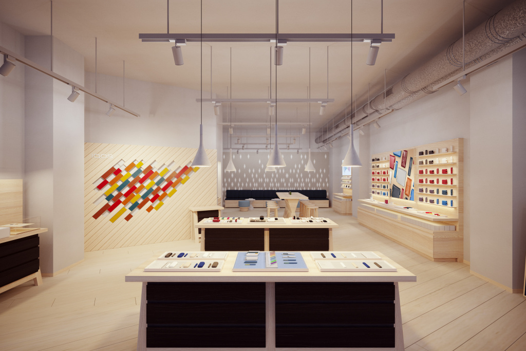 IQOS Boutique, MACH Architekten