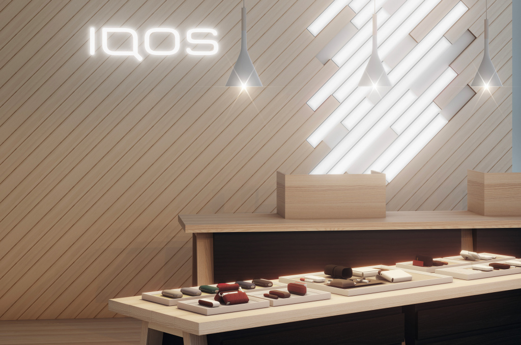 IQOS Boutique, MACH Architekten