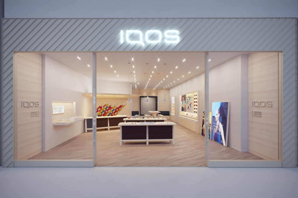 IQOS Boutique, MACH Architekten