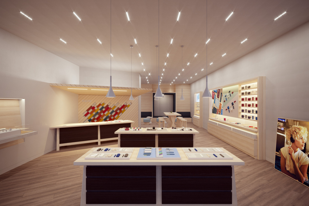 IQOS Boutique, MACH Architekten