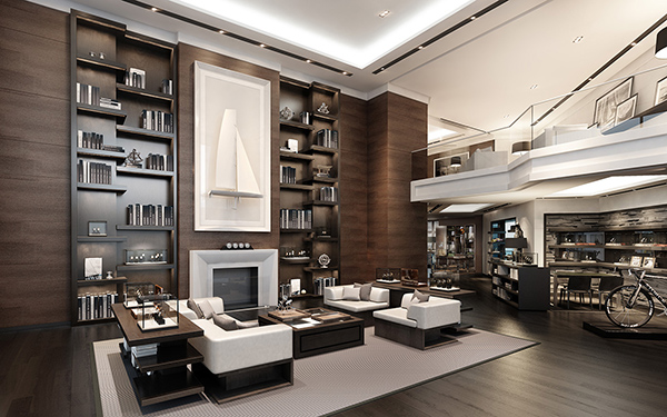 Visualisierung IWC Shop New York, IWC Schaffhausen, 2012