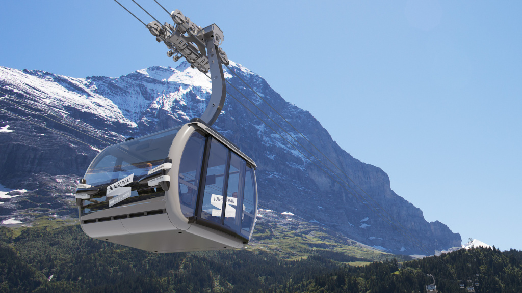 Jungfraubahnen V-Bahn, Von Allmen Architekten