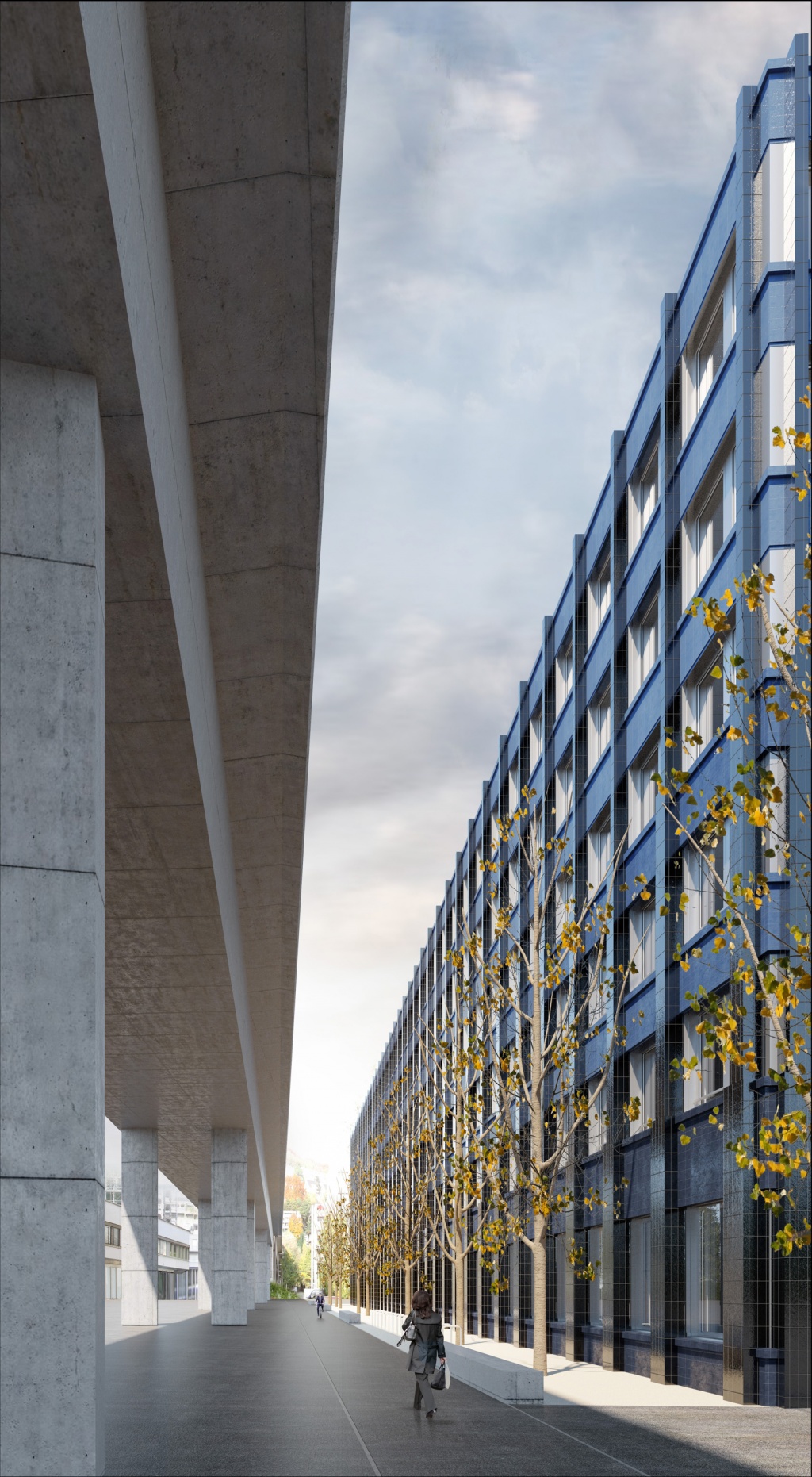 Visualisierung Wettbewerb Kriminalpolizei Zürich
Anette Gigon / Mike Guyer Architekten 2017
