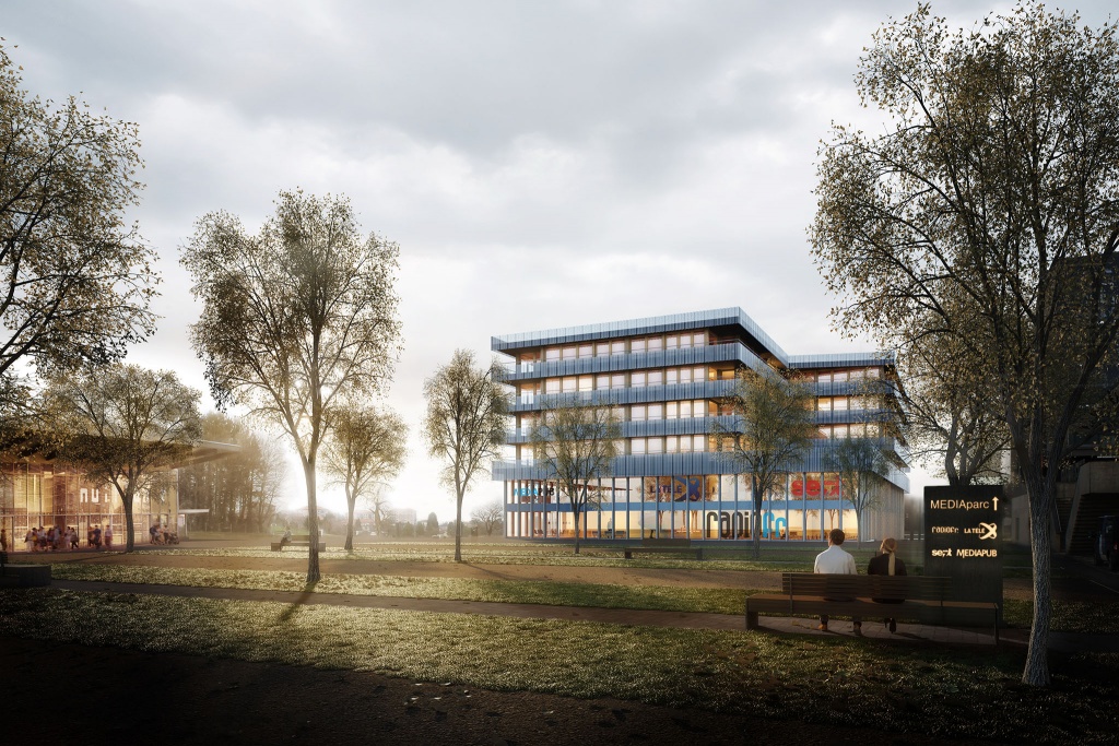 Visualisation Mediaparc Fribourg
deillon delley architectes sa
Etude Piller & Morel 2016