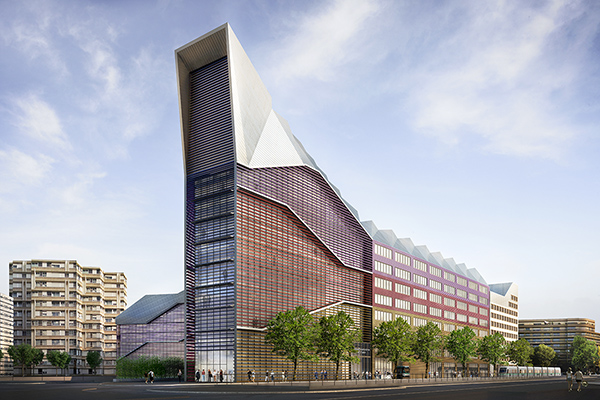 Visualisierung Réinventer Paris
ANMA - Agence Nicolas Michelin & Associés, 2015