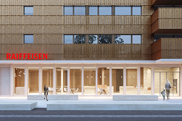 Visualisierung Raiffeisenbank
MACH Architekten, 2015