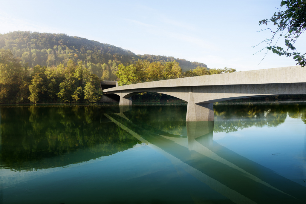 Wettbewerb Rheinbrücke Eglisau, dsp Ingenieure + Planer AG