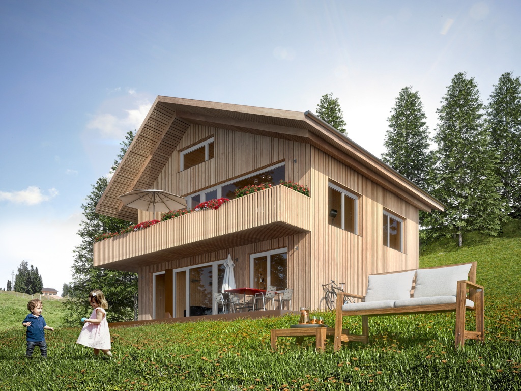 Visualisierung Rigi Lodge
BSS Architekten, 2015