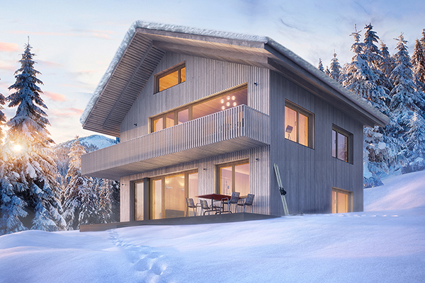 Visualisierung Rigi Lodge
BSS Architekten, 2015