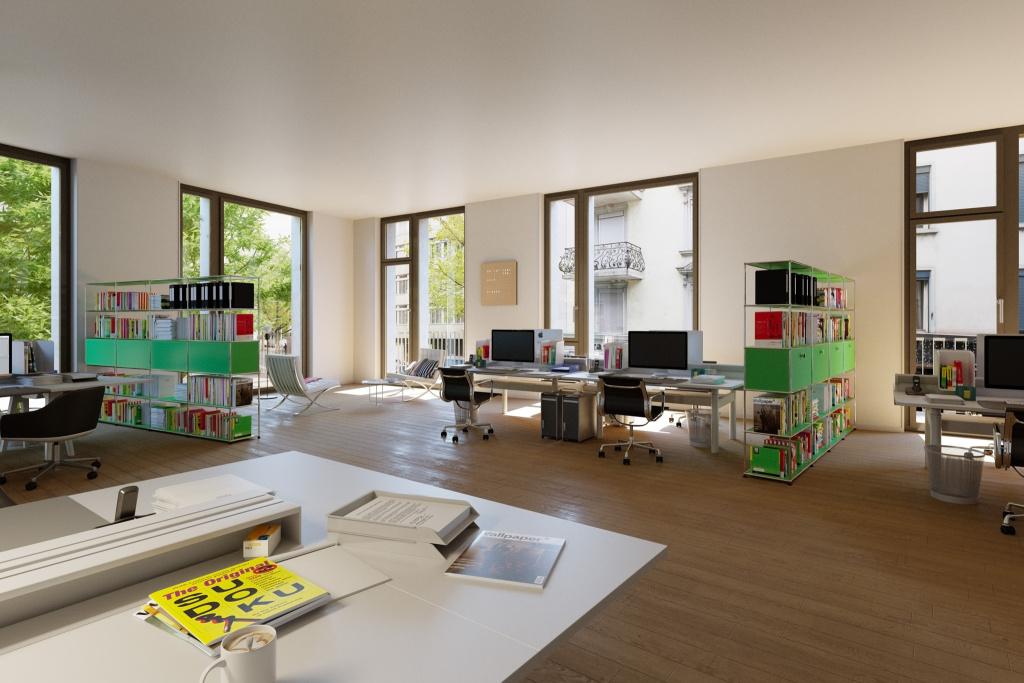 Loftwohnungen im Swisscomgebäude, 8004 Zürich, Jäger Zäh Architekten