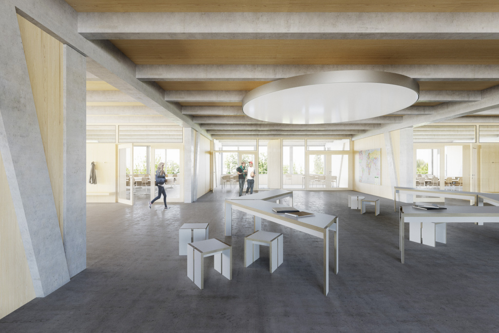 Schulanlage Tüffenwies, Jäger Zäh Architekten