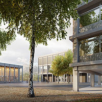 Wettbewerb Gymnasium Sion, Liechti Graf Zumsteg Architekten 2019