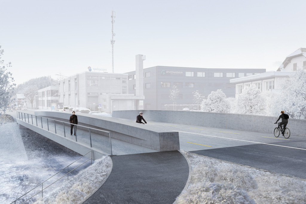 Ersatzneubau Zulgbrücke Steffisburg, Johannes Saurer Architekt BSA